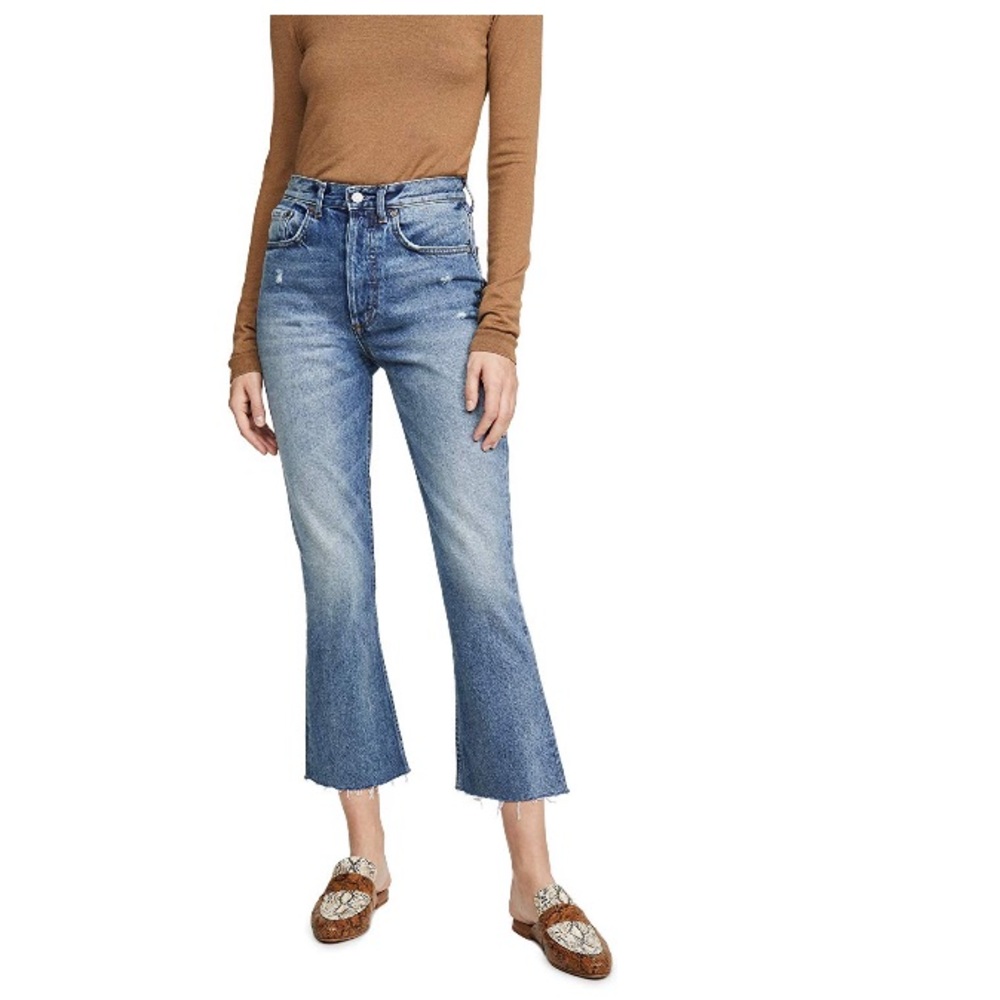 Boyish, The Darcy Ridid Pop Crop Jeans - Picture 3 of 6